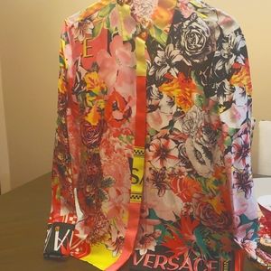 Versace silk shirt